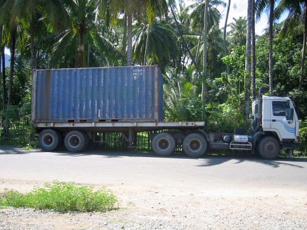 Gekaufter 20“ Container aus Medan