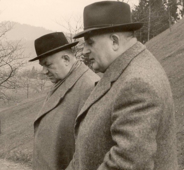 Theo Bretz und Fritz Scherer